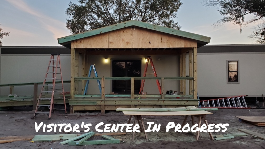 CFAR's Visitor Center Progress